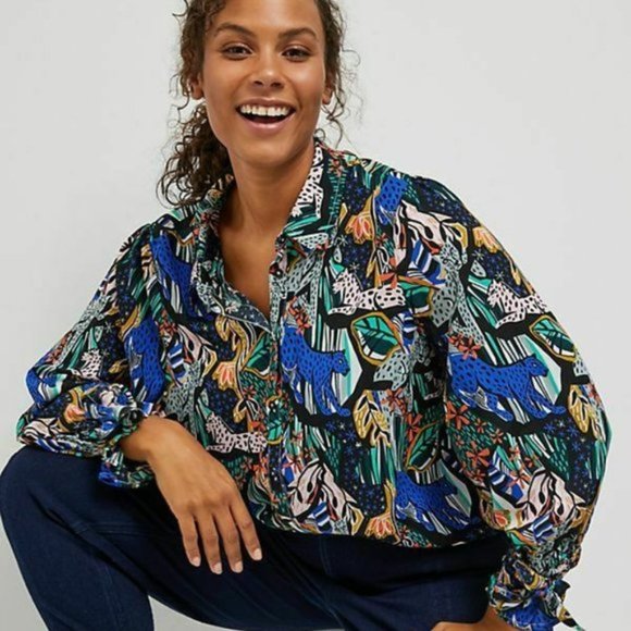 Anthropologie Masha Volnova Carmiel ButtondoWN - Picture 6 of 12